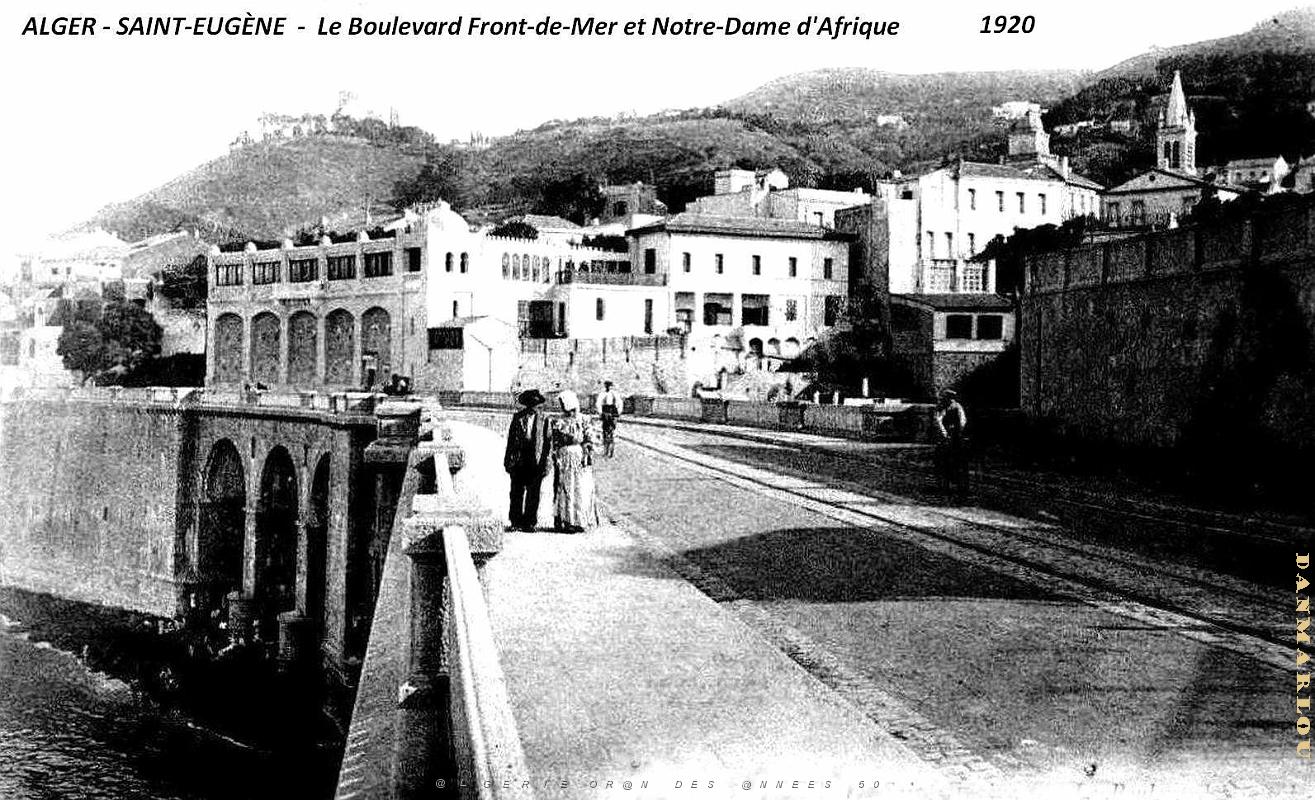 Alger-Saint-Eugene - Boulevard Front-de-Mer - 1920.JPG